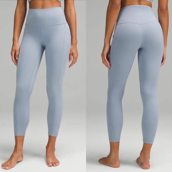 lululemon athletica Pants - lululemon Align High-Rise Pant with Pockets 25" Concrete Blue SZ 6
